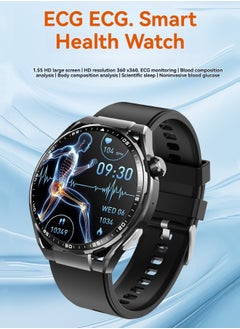 M MIAOYAN New smart sports watch ECG electrocardiogram blood pressure monitoring SOS scientific sleep non-invasive blood sugar physical health detection smart watch  - Image 2