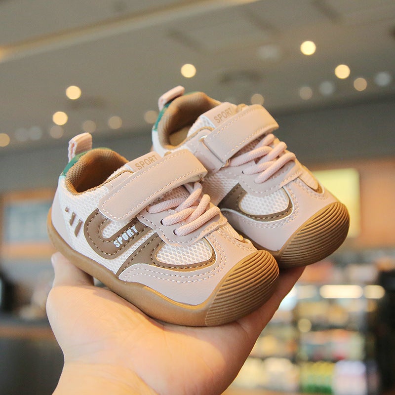 Mesh Sneakers Lightweight Flexible Sole Walking Shoes For Kids Indoor And Outdoor Activities - Image 4