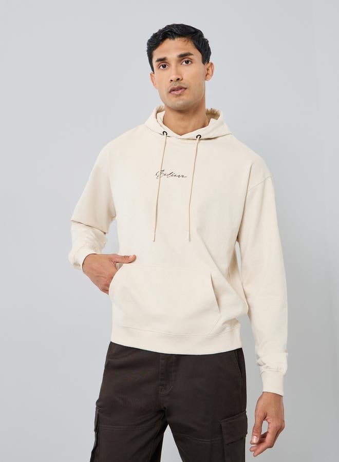 Styli Eco-Earth Relaxed Fit Fleece Hoodie - Image 3