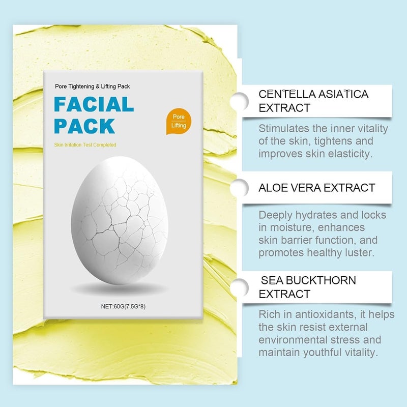 REATIFUL Zombie Facial Mask, 2025 New Deep Hydrating Face Mask, Tighten & Firming Skin, Shrink Pore, Skincare Face Mask for Smooth Skin Repair (1box) - Image 5
