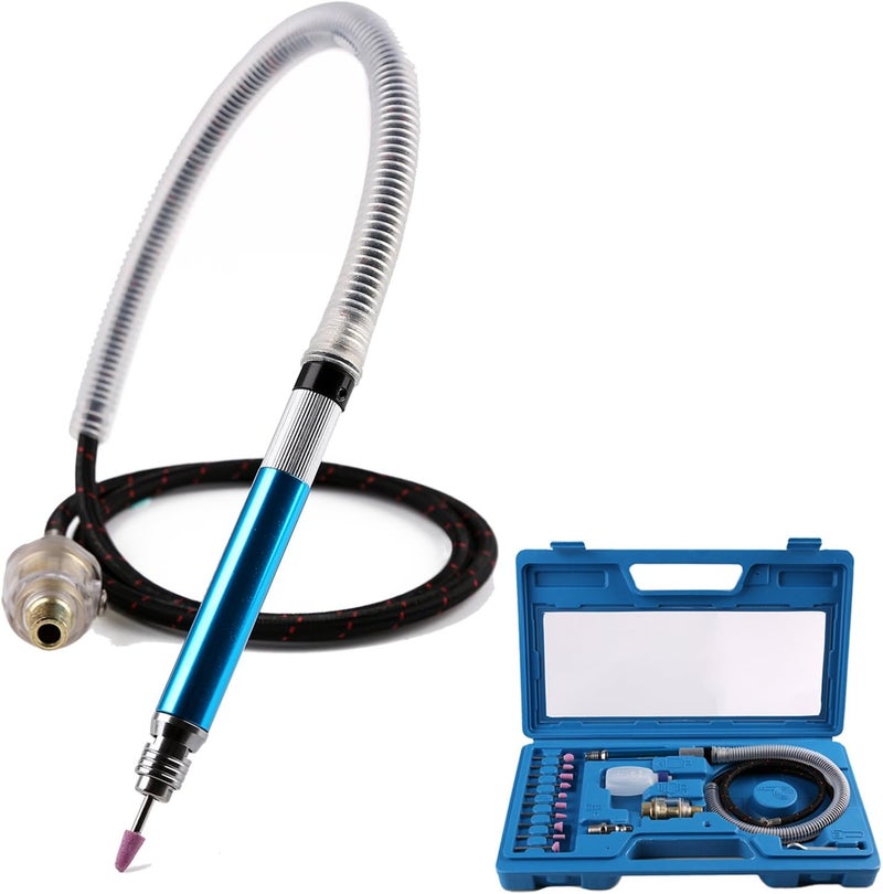 Valianto 1/8" (3mm) Air Micro Grinder, Pneumatic Pencil Die Grinder, 58000 RPM Free Speed - Image 1