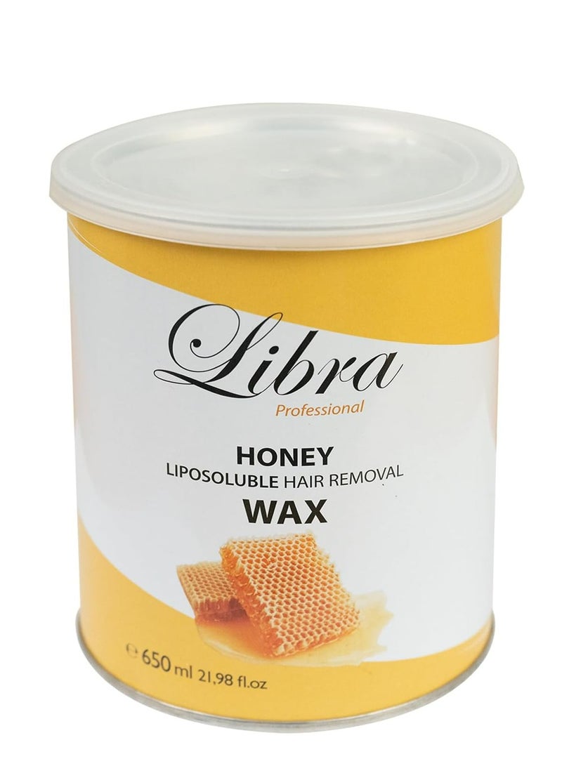 Libra شمع العسل الطبيعي الساخن المحترف من ليبرا 650 مل 2 قطع - Image 1