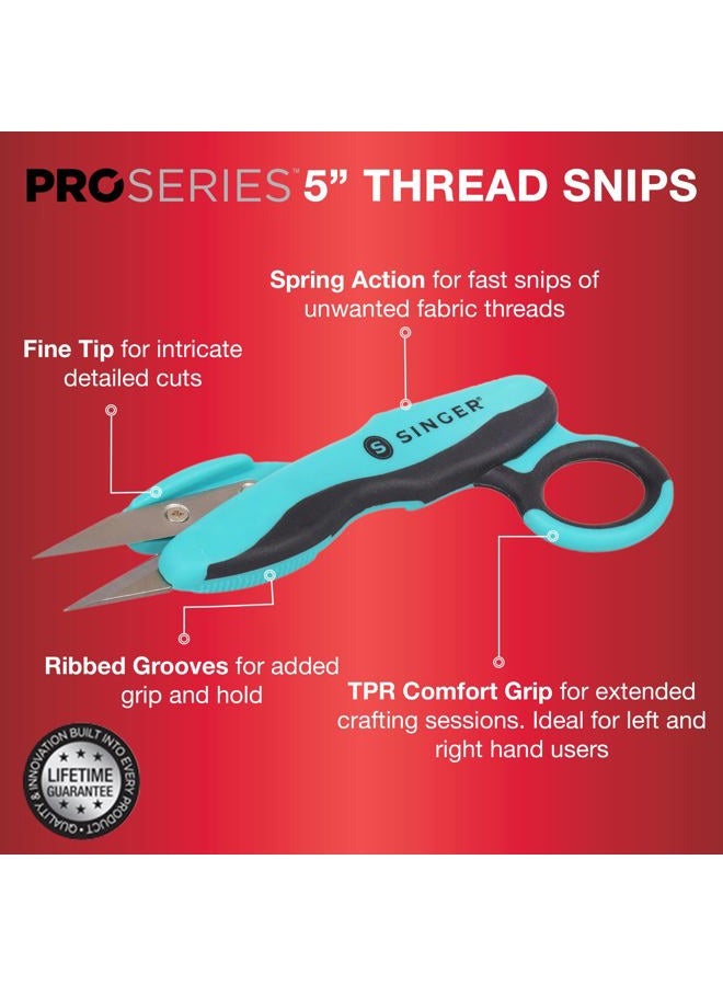 SINGER 00564 ProSeries Thread Snips, 5-Inch, 5" - Image 2