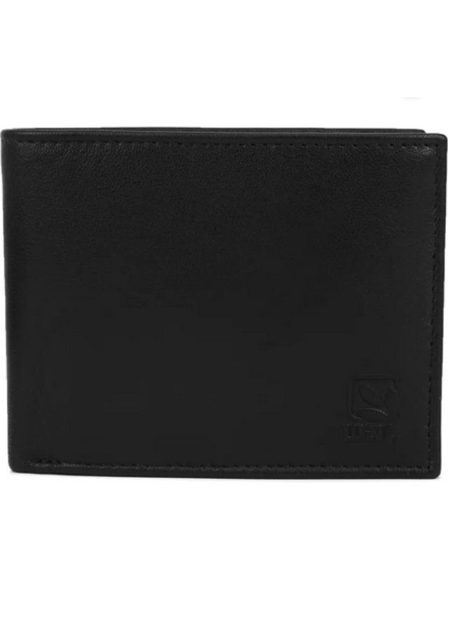 Bi-Fold Wallet for Men Leather Original, Mens Wallet, Leather Wallets for Men, Classic Purse with 4 Card Slots, Coin Pocket,Gift Ideas for Husband, Boyfriend
