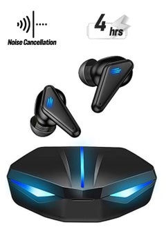 Generic K55 Upgraded Low Latency Earphones Bluetooth Wireless Headphone For Smartphone Sport Gaming Headsets TWS Earbuds With Microphone  - Image 1