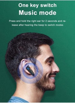 Generic K55 Upgraded Low Latency Earphones Bluetooth Wireless Headphone For Smartphone Sport Gaming Headsets TWS Earbuds With Microphone  - Image 3