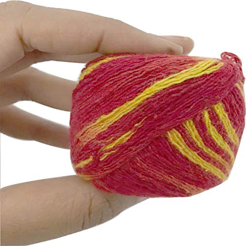 YADNESH Moli Thread Red and Yellow Handmade Mauli Kalawa Sacred Religious Cotton Pooja Dhaaga Wrist Roll for Pujan Havan Worship Wrist Band Cotton Kalawa (Set of 2) - Image 2