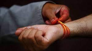 YADNESH Moli Thread Red and Yellow Handmade Mauli Kalawa Sacred Religious Cotton Pooja Dhaaga Wrist Roll for Pujan Havan Worship Wrist Band Cotton Kalawa (Set of 2) - Image 5