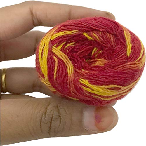 YADNESH Moli Thread Red and Yellow Handmade Mauli Kalawa Sacred Religious Cotton Pooja Dhaaga Wrist Roll for Pujan Havan Worship Wrist Band Cotton Kalawa (Set of 2) - Image 4
