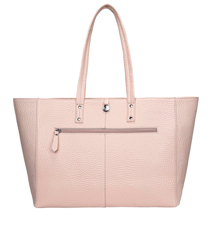 ANTONIO VALERIA Avery Nappa Cream Leather Tote/Top Handle Shoulder Bag for Women - Image 3