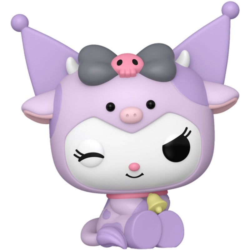 Funko POP!: Sanrio - Kuromi In Cow Cosplay (Exclusive) - Sanrio - Collectable Vinyl Figure - Gift Idea - Official Merchandise - Toys for Kids & Adults - Image 1