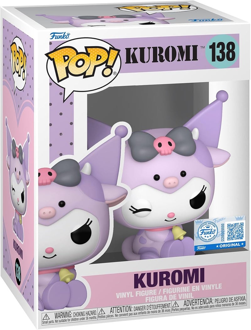 Funko POP!: Sanrio - Kuromi In Cow Cosplay (Exclusive) - Sanrio - Collectable Vinyl Figure - Gift Idea - Official Merchandise - Toys for Kids & Adults - Image 2
