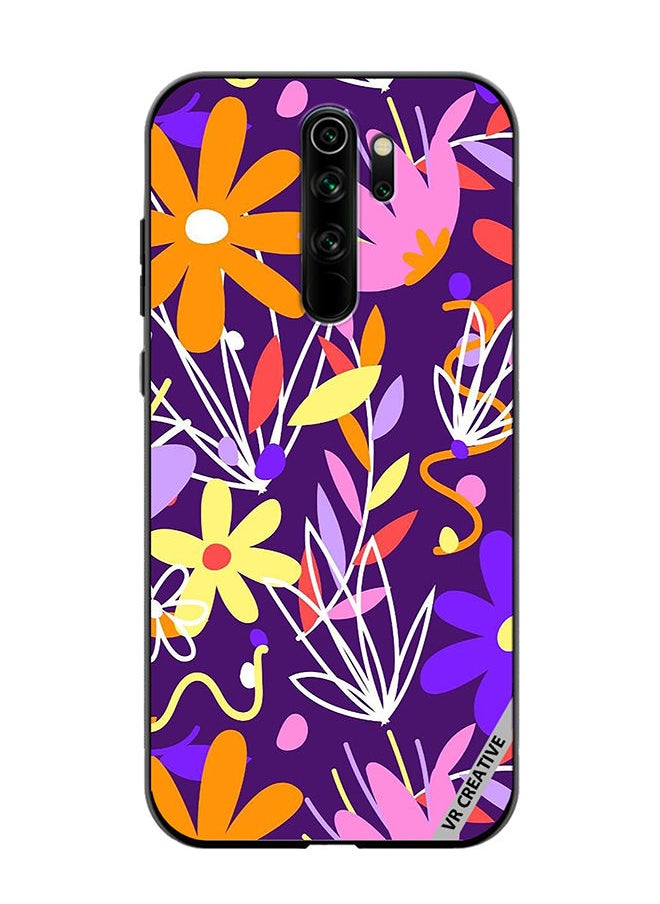 VR CREATIVE - Protective Case Cover For Xiaomi Redmi Note 8 Pro Organic Patterns Collection Design Multicolour - Image 1