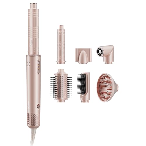 7MAGIC 7 in 1 Hair Styler & Hair Dryer Brush, 110,000 RPM High-Speed Blow Dryer with Negative Ions for Frizz-Free Styling Fast Drying Curling Volumizing Straightening, Hot Air Styler with Travel Case - Image 1