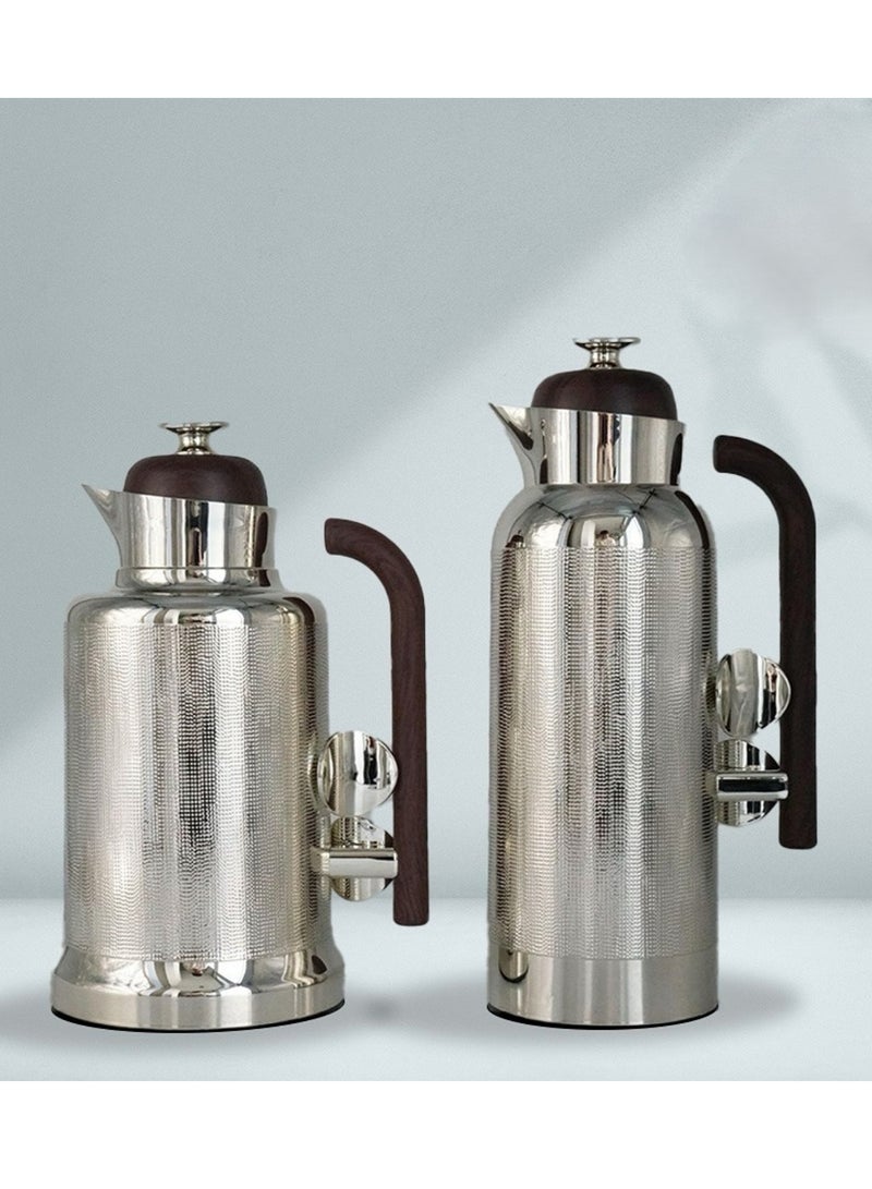 السيف  طقم ترامس ساندرا من السيف للشاي والقهوة بتصميم أنيق 1 لتر / 1 لتر - Image 1