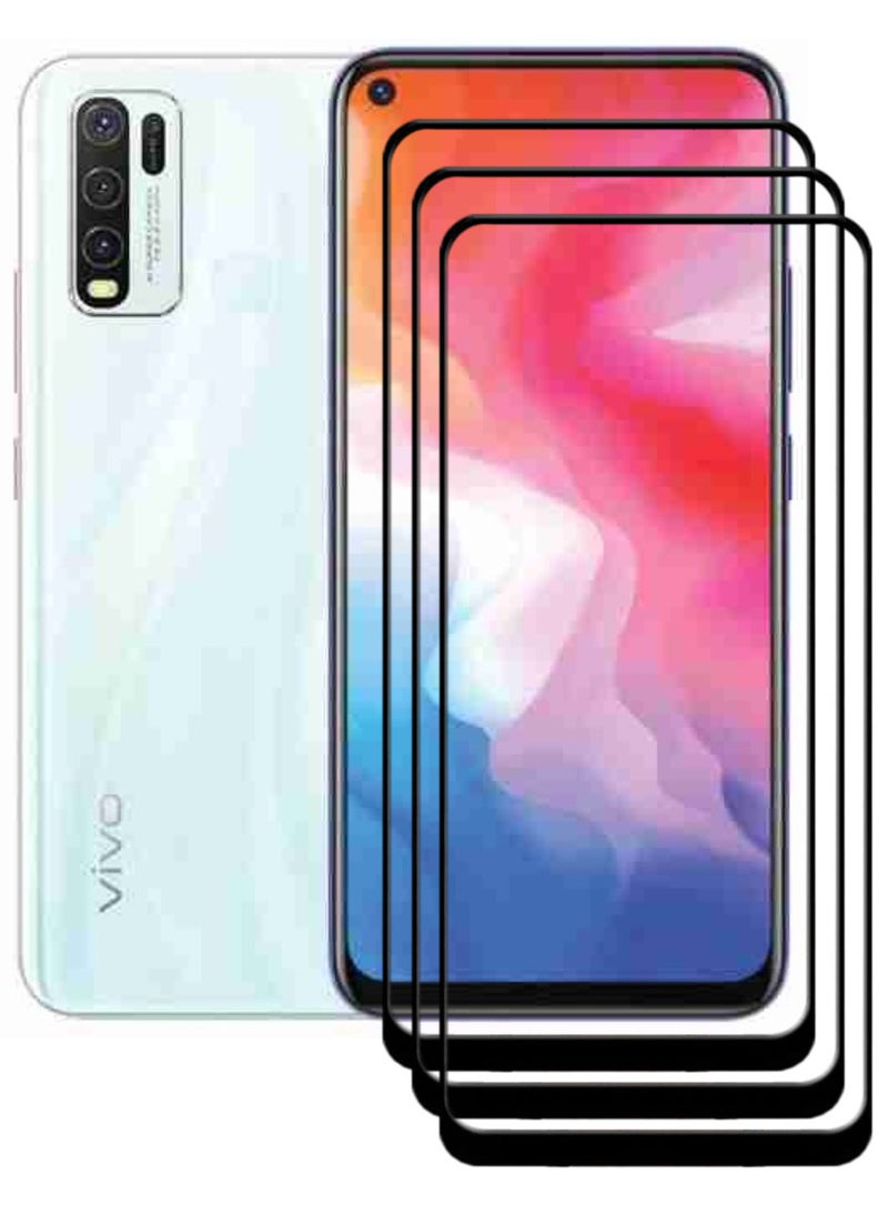 ACLIX 3 Pieces Antistatic ESD Dustproof Premium Quality High Definition Tempered Glass Screen Protector Designed For vivo Y30 - Image 1