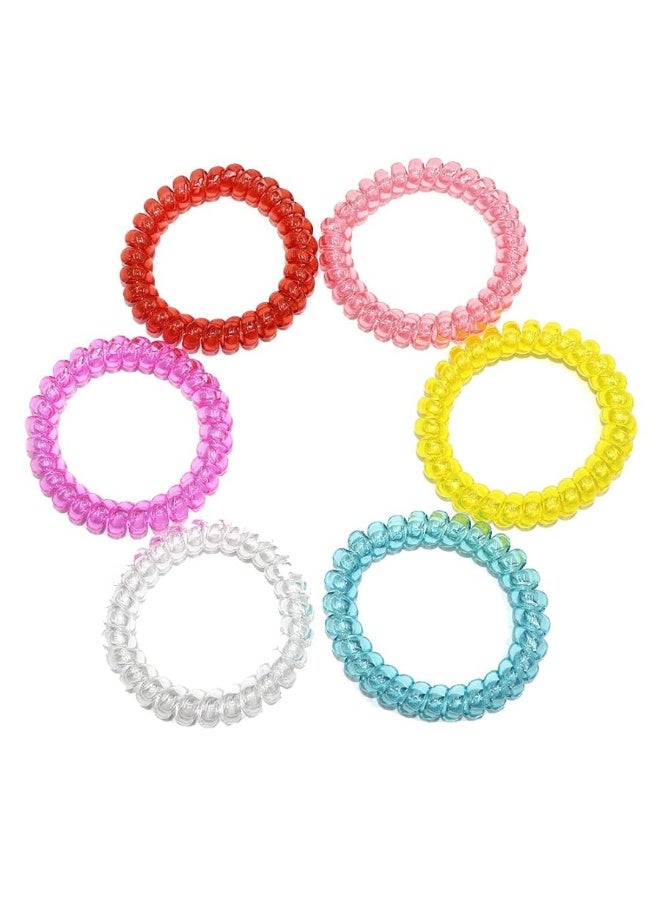MaberryTech Direct Sensory Stretchy Kids Bracelets 6 Pack Funny Speech and Communication Aid Coil Toys for Boys Girls with Autism ADHD Fidget Anxiety or Special Needs  Assorted Colors - Image 4