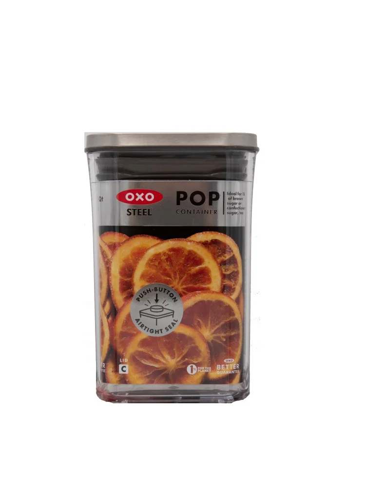 أوكسو أوكسو ستيل بوب مربع صغير قصير - . كوارت   لتر