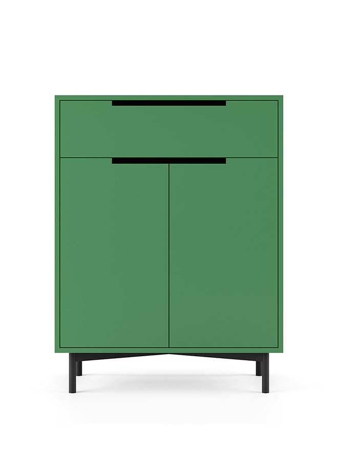 Woodz - Wardy Shoe Cabinet Green - Image 1
