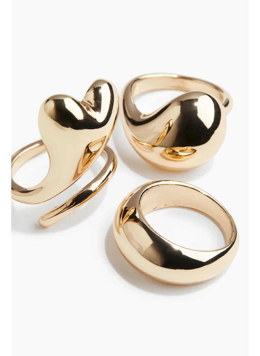 اتش اند ام 3-Pack Rings