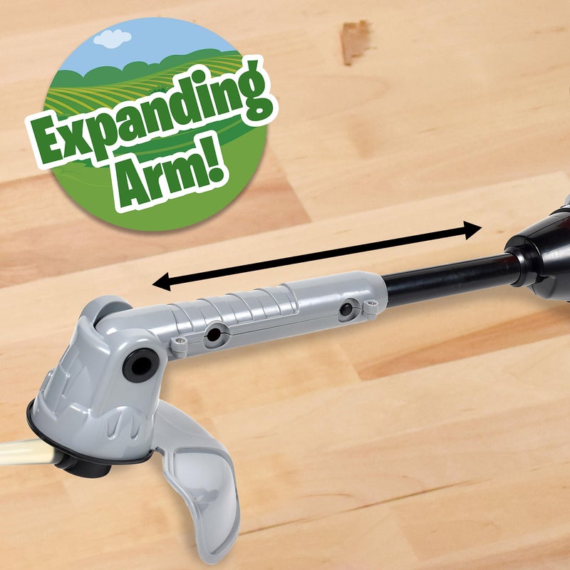 John Deere Power Tools Weed Trimmer - Construction Tool Toy with Lights and Sounds | Realistic Pretend Play Set for Kids 5+ - Sunny Days Entertainment - Image 5