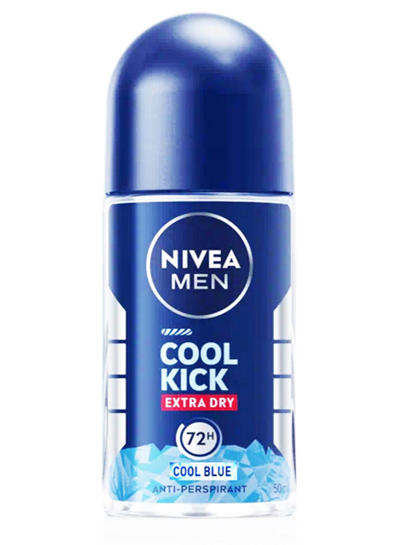 نيفيا للرجال مزيل عرق رول أون كول بلو 50 مل - Image 1