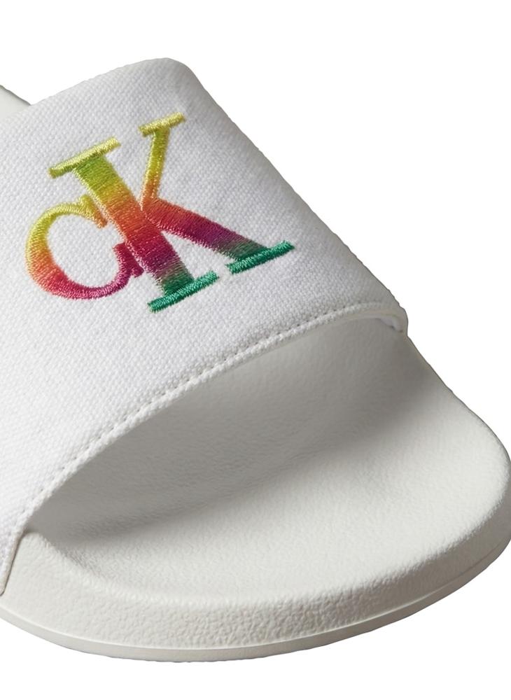 CALVIN KLEIN Canvas Contoured Logo Sliders - Image 5