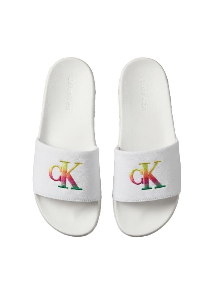 CALVIN KLEIN Canvas Contoured Logo Sliders - Image 4