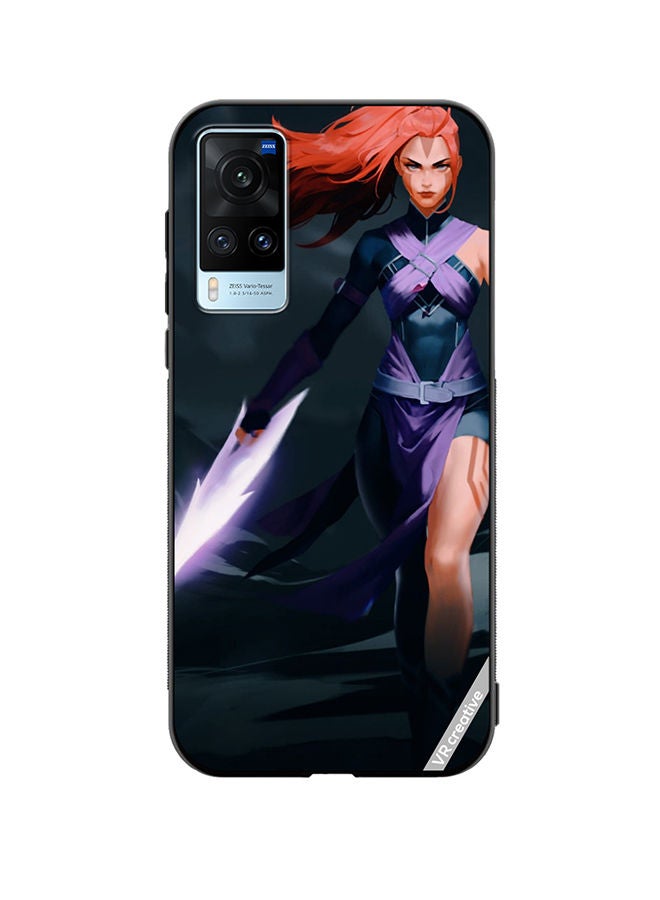 VR CREATIVE Protective Case Cover For Vivo X60 Anti-Mage Lady Dota 2 Design Multicolour - Image 1