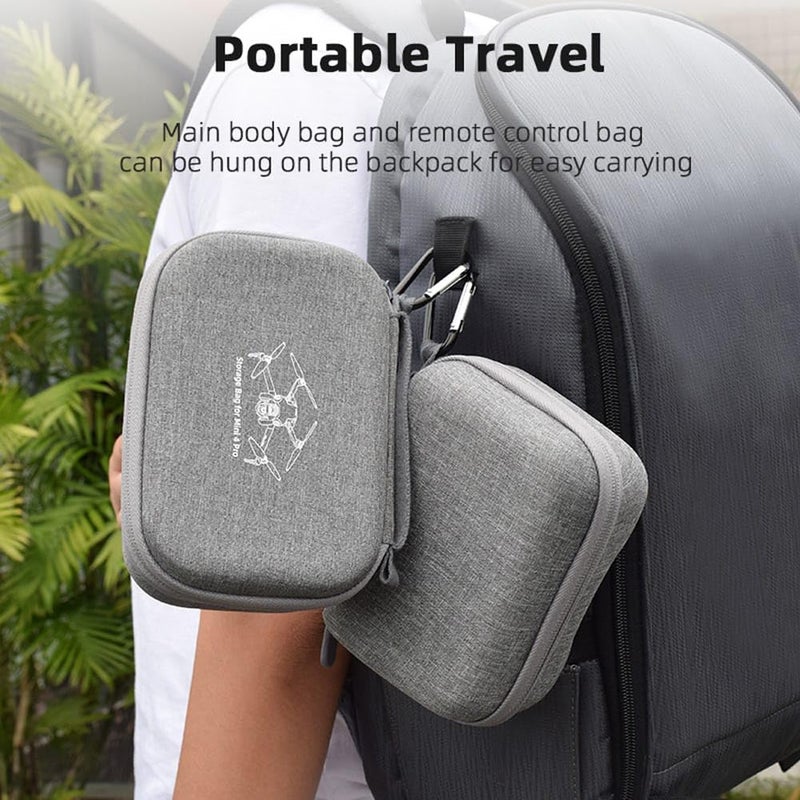 GetZget ® Carrying Case for DJI Mini 4 Pro - Protective Bag for Body and Air Travel Accessories (Aircraft Case) - Image 5