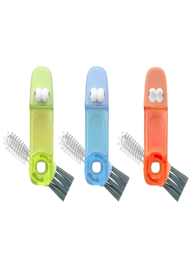 NBGYTECH 4 in 1 Gap Cleaning Brush Set Portable Cup Lid Cleaner Multifunctional Bottle Cleaning Tools for Kitchen Office Home - Image 1