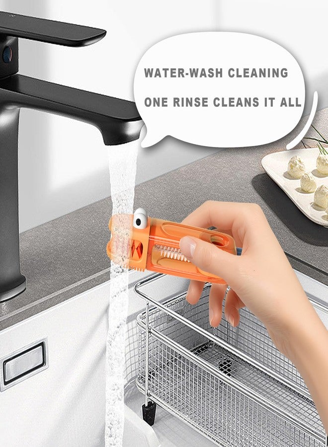 NBGYTECH 4 in 1 Gap Cleaning Brush Set Portable Cup Lid Cleaner Multifunctional Bottle Cleaning Tools for Kitchen Office Home - Image 4
