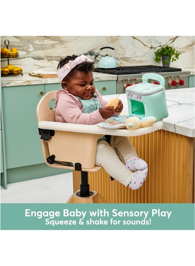 GUND مجموعة اللعب المحشوة الأولى للخبز من غوند للأطفال، مع أصوات، وصافرة، وصوت تكسير، لعبة محشوة فائقة النعومة للأطفال والمواليد الجدد - Image 5