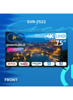 General Gold 75-Inch 4K UHD Smart LED TV SVR7522  - Image 2