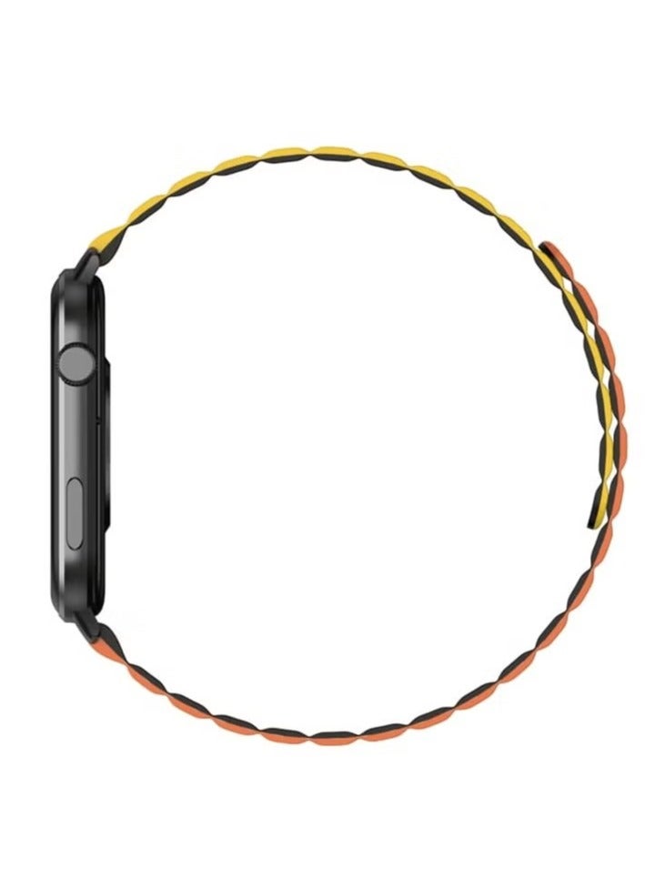 كيسلكت ساعة ذكية باللون الأسود YFT2031EU Ks Calling، تدعم 70 وضعًا رياضيًا وتسجل البيانات الرياضية النشطة - Image 1