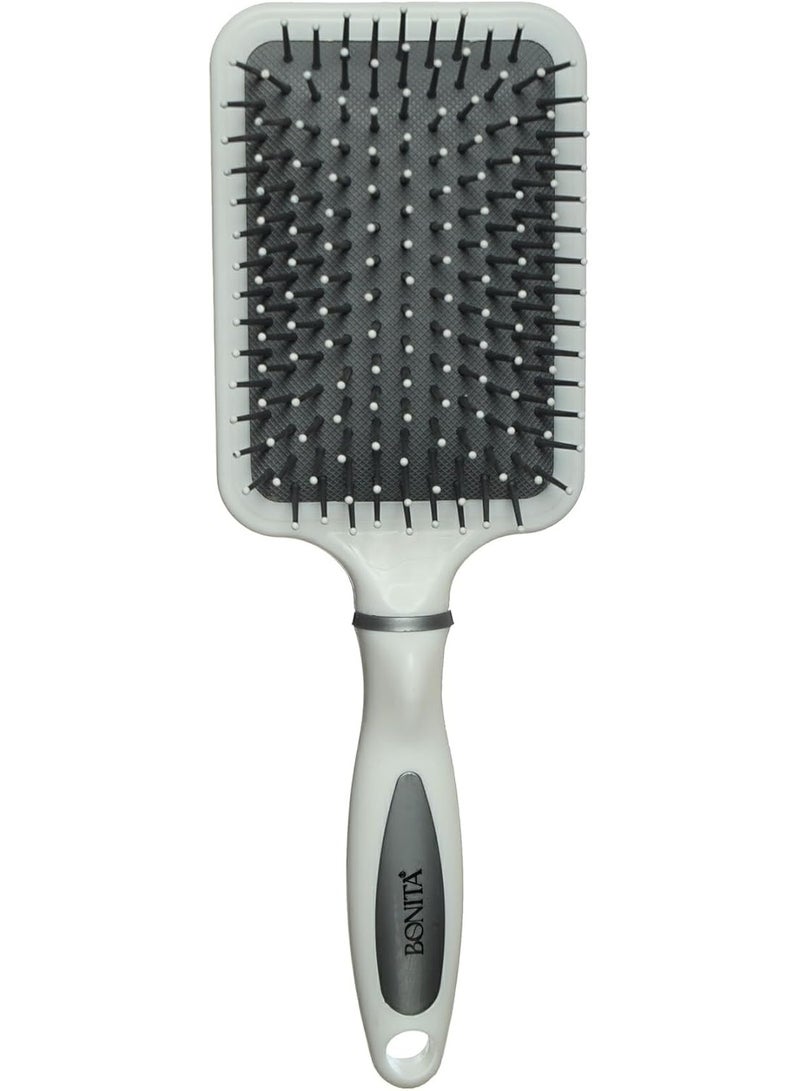 Bonita cushioned square hair styling and detangling brush - Image 1