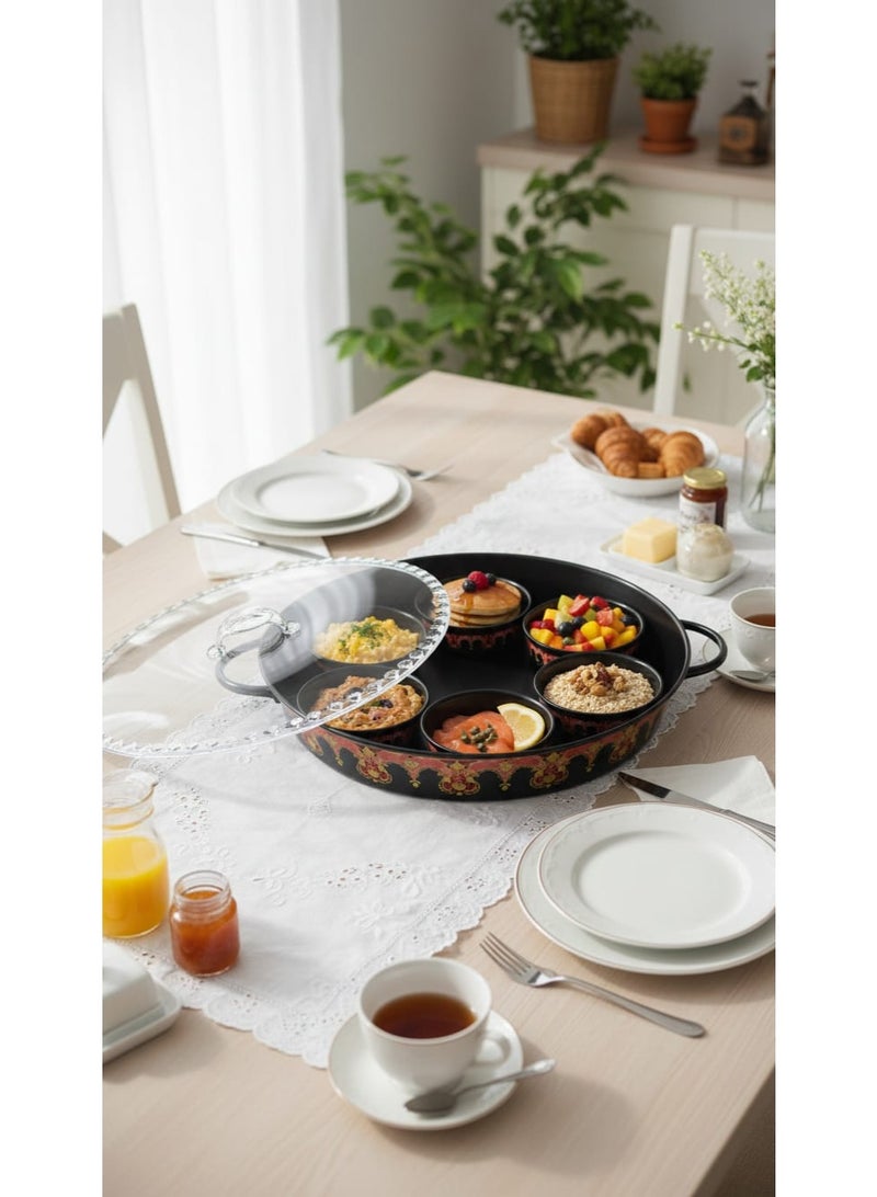 MARS Q Breakfast tray with lid and serving bowls - Image 1