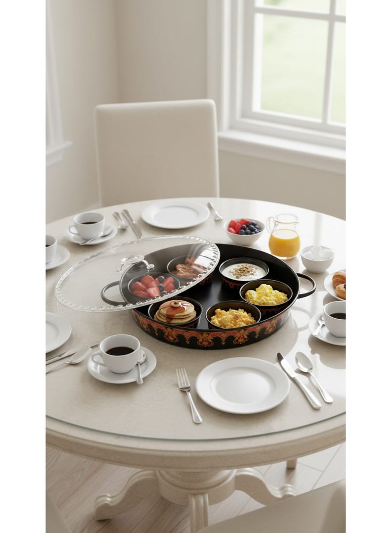 MARS Q Breakfast tray with lid and serving bowls - Image 4