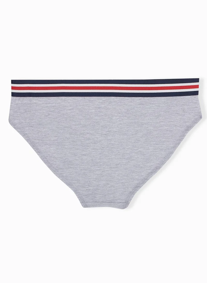 TOPSHOP Joni Stripe Briefs