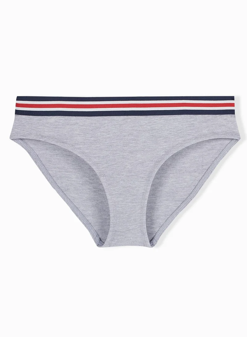 TOPSHOP Joni Stripe Briefs