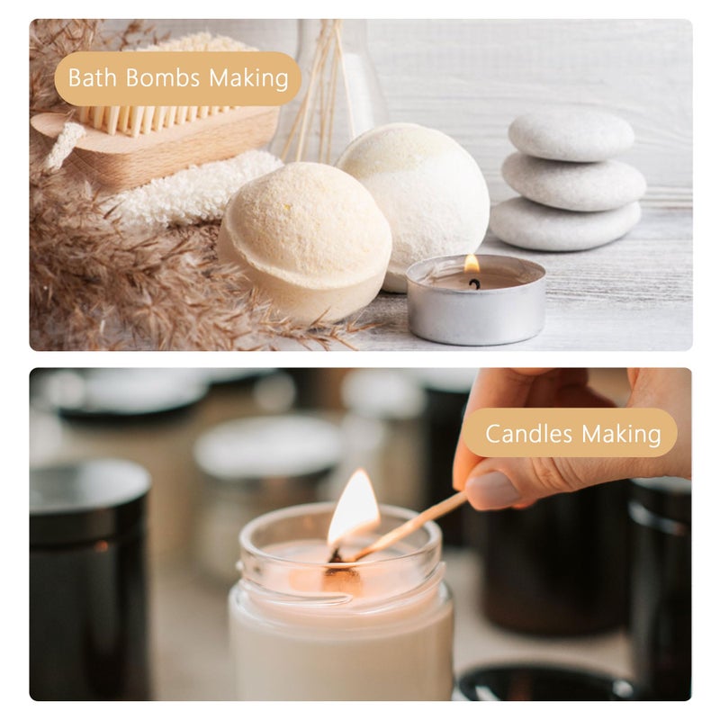 ESSLUX Essential Oils Set, ESSLUX Floral Essential Oils for Diffuser, Massage & Candle Making, Natural & Long-Lasting Scents - Rose, Jasmine, Gardenia, Ylang-Ylang, White Tea, Cherry Blossom, 6 * 10ml - Image 5