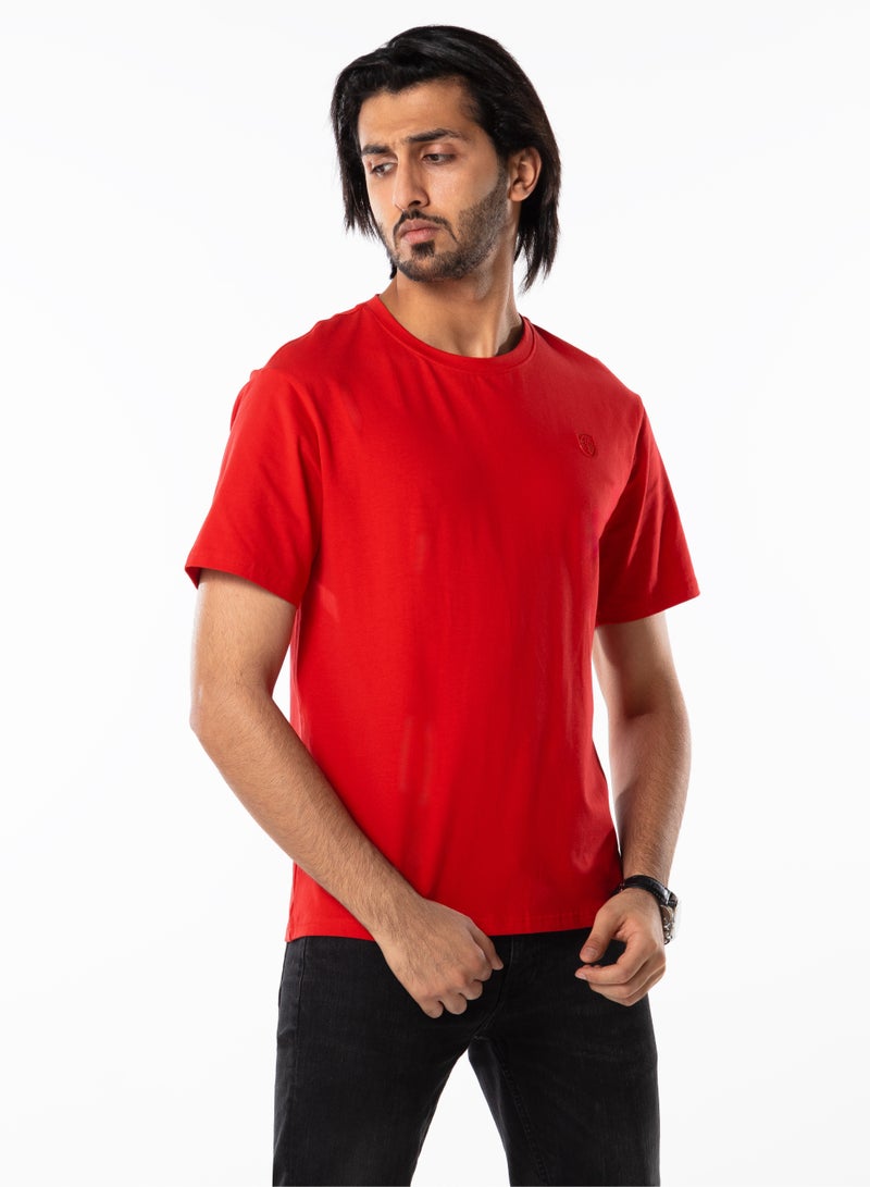 Dayton Men’s Crew Neck T-Shirt, Short Sleeve, Casual Style, Standard Fit - Image 2