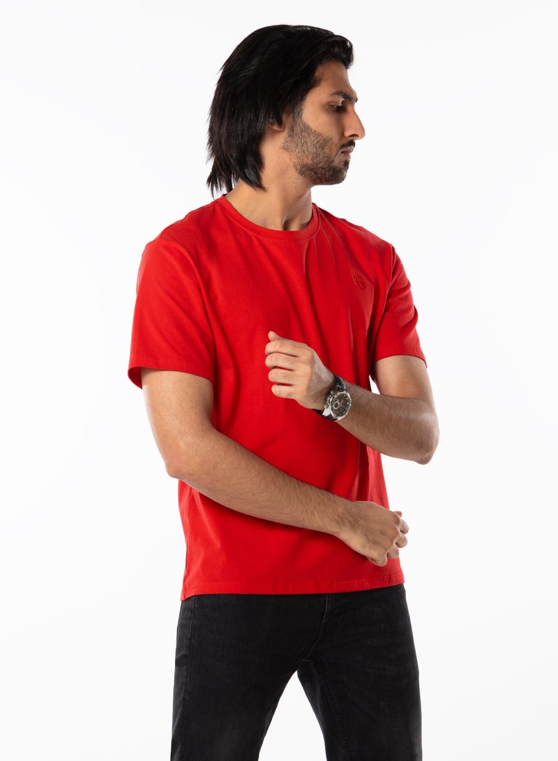Dayton Men’s Crew Neck T-Shirt, Short Sleeve, Casual Style, Standard Fit - Image 4