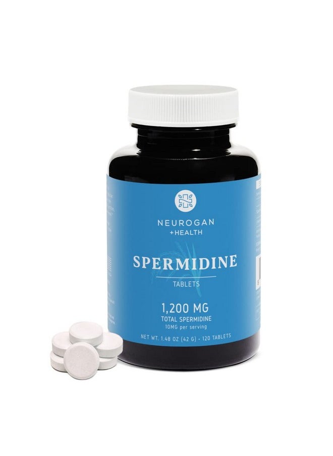 Neurogan - Spermidine Supplement 1200Mg 99% Pure 100X More Potent Than Rice  Wheat Germ Extract For Cellular Health Antiaging  Energy Made In Usa 10Mg Per Serving 120 Servings - Image 1