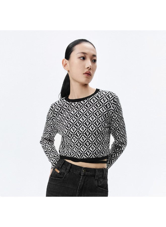 Waxbird Autumn Slight Stretch Slim Fit Knitted Sweater Women - Image 3