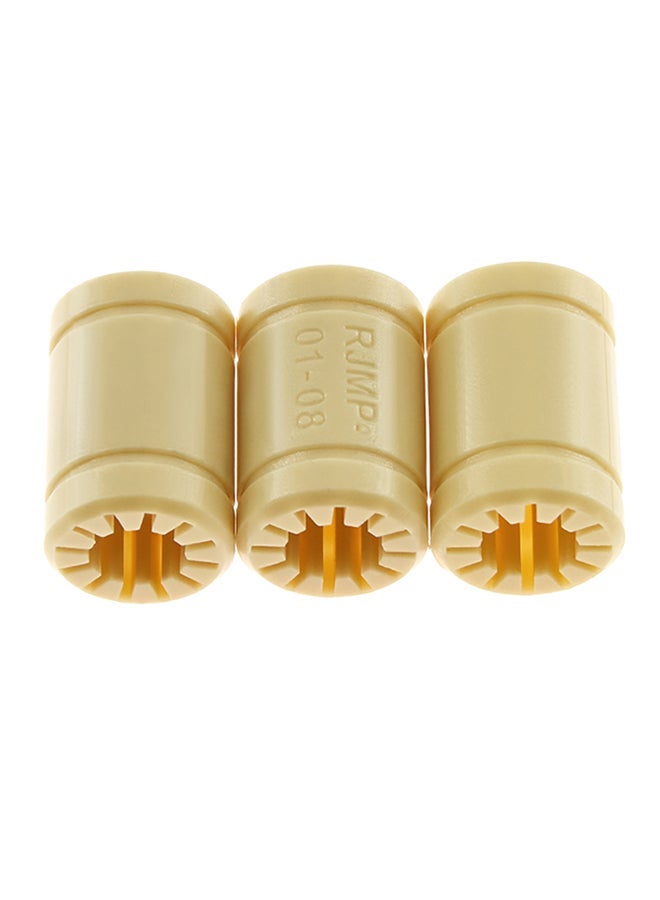 NIBEMINENT 10-Piece Polymer Plastic Bearing For 3D Printer Yellow  - Image 3