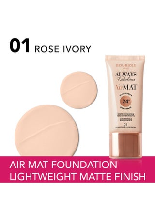 Always Fabulous Air Mat Foundation - 001 - Rose Ivory, 30ml - view 2