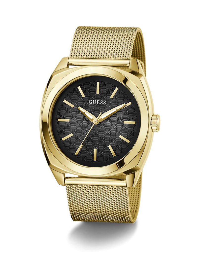 GUESS Marshall Men’s Gold Tone Analog Bracelet Style Straps Watch GW0794G2 - 42mm  - Image 5