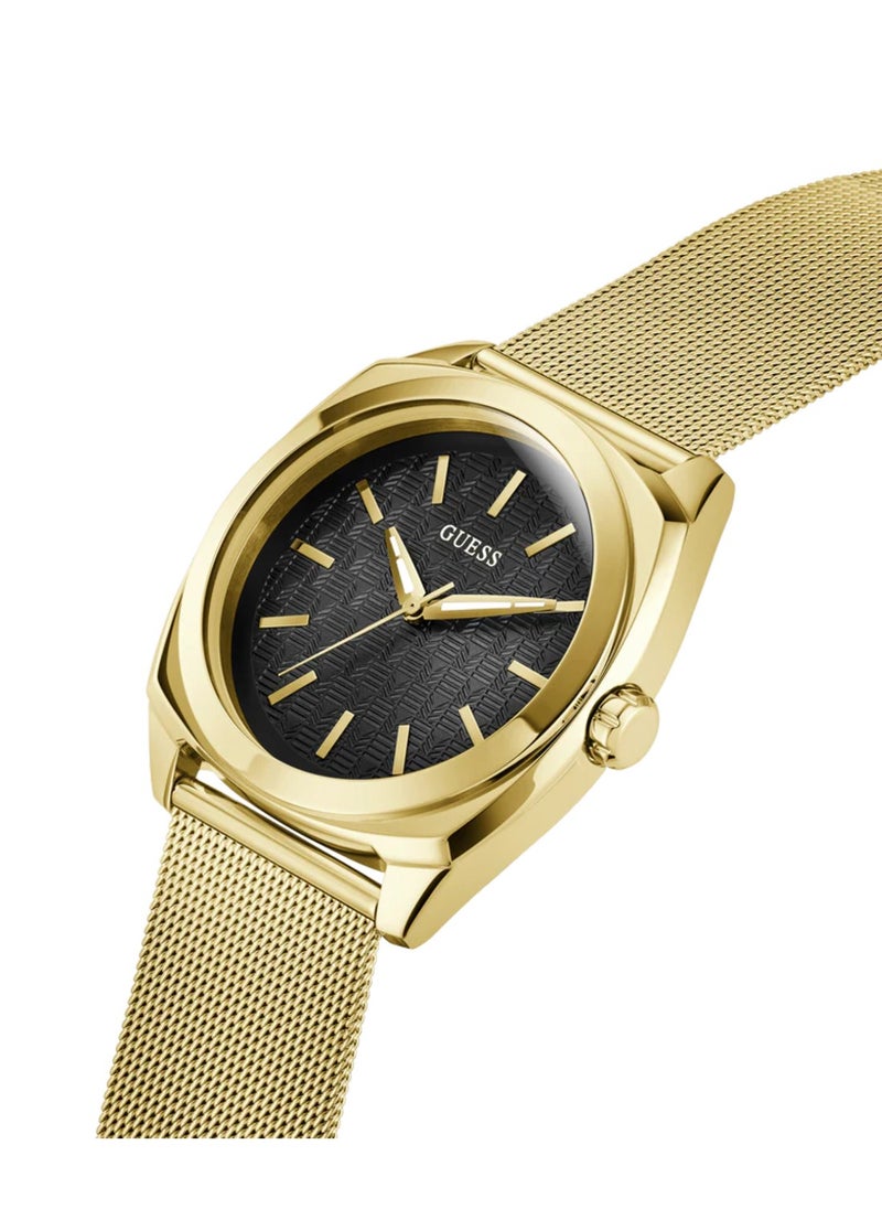 GUESS Marshall Men’s Gold Tone Analog Bracelet Style Straps Watch GW0794G2 - 42mm  - Image 2