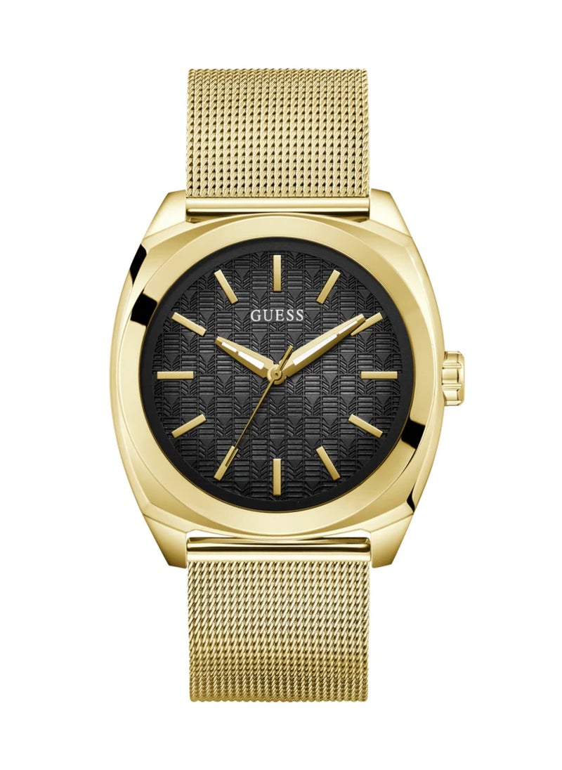 GUESS Marshall Men’s Gold Tone Analog Bracelet Style Straps Watch GW0794G2 - 42mm  - Image 1